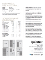 Download the full 2010 Mechanical Specifications