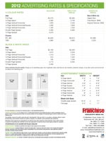 Download the full 2012 Mechanical Specifications