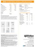 Download the full 2012 Mechanical Specifications