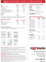 Download the full 2012 Mechanical Specifications