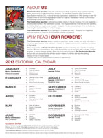 Download the full 2013 Editorial Calendar